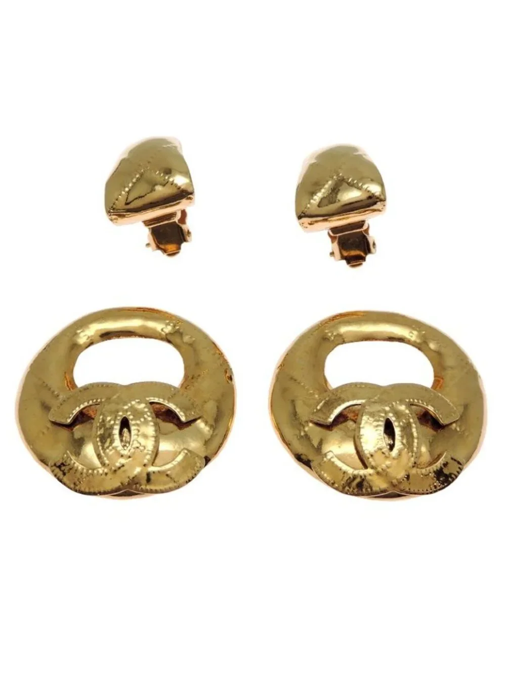 Chanel Earrings Silver